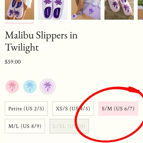 Pink Palm Puff Malibu Slippers - Picture 4 of 5